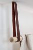 Mahogany Leather Suspension Strap | Storage by Keyaiira | leather + fiber | Artist Studio in Santa Rosa. Item made of leather