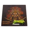 Walnut End Grain Cutting Board with Hattori Hanzo Inlay | Serving Board in Serveware by Red Tail Boards