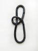 Clay Object 81- Black Dots Circle (Dark Brown) | Sculptures by OBJECT-MATTER / O-M ceramics