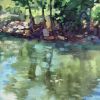 Cahills Crossing Kakadu to Arnhem Land | Oil And Acrylic Painting in Paintings by Meredith H. Item in contemporary or country & farmhouse style
