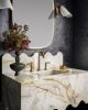 Wave design calacatta gold marble sink : A Unique Work of Art for Your Bathroom | Water Fixtures by AYMARBLEDESIGN LLC