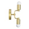 Calvert | Sconces by Illuminate Vintage. Item composed of brass
