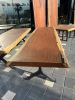 Wooden Dining Table - Live Edge Table - Garden Outdoor Table | Conference Table in Tables by Tinella Collection. Item composed of wood & metal compatible with boho and contemporary style