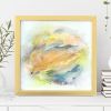 8x8 Original Watercolor Abstract - 'Fight Song' Lyrics Inspired Artwork | Paintings by Susi Schuele Art