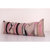 Bohemian Bedding Pink Wool Kilim Pillow Cover, Handmade Hipp | Cushion in Pillows by Vintage Pillows Store