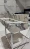 Custom Calacatta Viola Fluted Floating Marble Sink | Wall Mounted Vanity | Water Fixtures by Vero Marble