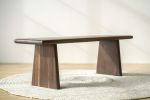 "Lineage" Bench | Benches & Ottomans by THE IRON ROOTS DESIGNS. Item made of oak wood