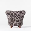 Elias Armchair Zebra | Work by District Loom