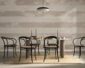Horizontal Stripes in Toast - Classic Stripes Luxury Wallpaper Mural | Wall Treatments by ELLE WALLS