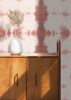 Tiger Eye Wallpaper in Dusty Rose | Wall Treatments by Eso Studio Wallpaper & Textiles. Item composed of paper compatible with boho and eclectic & maximalism style