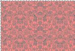 Indian Floral (XL), Belladonna | Fabric in Linens & Bedding by Philomela Textiles & Wallpaper. Item made of linen