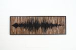 Soundwave No.1 – Reclaimed Wood Soundwave Wall Sculpture | Wall Hangings by Craig Forget. Item composed of wood in mid century modern or contemporary style