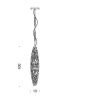 Alan Mizrahi SJ2167 Chrysalis Suspension | Pendants by Alan Mizrahi Lighting Design