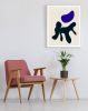 Mid Century Modern Abstract wall art, Modern Abstract print | Prints in Paintings by Capricorn Press. Item made of paper compatible with boho and minimalism style