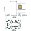 Alan Mizrahi IQ2170 Rosa | Chandeliers by Alan Mizrahi Lighting Design