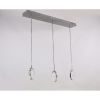 Alan Mizrahi KA1907 Celestial Pebble Linear | Chandeliers by Alan Mizrahi Lighting Design