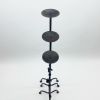 Hand Forged Iron Candelabra Set of 3 (82-91-101cm) | Candle Holder in Decorative Objects by edecrawzFC
