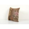 Brown Kilim Cushion Cover Handwoven | Sham in Linens & Bedding by Vintage Pillows Store. Item composed of cotton and fiber