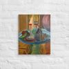 Canvas Print - Table of Echoes - Surrealist Interior Scene | Work by Eman's Gallery