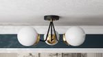 Fresno | Chandeliers by Illuminate Vintage. Item composed of brass