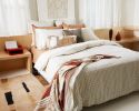Lines Pile Rug - Oat | Area Rug in Rugs by MINNA