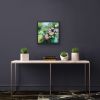 Cascading Lilies | Oil And Acrylic Painting in Paintings by Checa Art. Item made of canvas