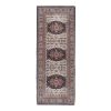 Vintage Animal Pattern Karabagh Caucasian Runner Rug | Rugs by Vintage Pillows Store. Item composed of cotton and fiber