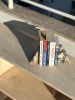 Handcrafted Marble Bookend: Natural Stone Paperweight Door Stopper | Book Case in Storage by AEGEAN MARBLE ARTISAN ATELIER