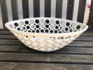 Pointed Oblong Lace Bowl | Decorative Objects by Lynne Meade