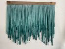 Dip Dyed Wall Hanging | Macrame Wall Hanging in Wall Hangings by Mpwovenn Fiber Art by Mindy Pantuso. Item composed of wood and fiber