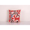 Suzani Animal Cushion Cover, Deer Embroidery Tribal House De | Pillows by Vintage Pillows Store