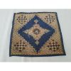 Vintage Square Doormats, Set Of 4, Quadruple Handwoven Rugs | Area Rug in Rugs by Vintage Pillows Store. Item made of cotton & fiber