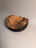 Carved Wide Edge Yakisugi Bowl | Decorative Bowl in Decorative Objects by Wood Alchemist Studio. Item made of wood