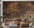 Earthy Leather — Luxe Textures Luxury Wallpaper Mural | Wall Treatments by ELLE WALLS