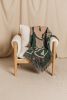 The DYNO Jacquard Woven Throw Blanket | Soft Cotton Decor | Linens & Bedding by Parker Heath | PAR  KER made. Item made of cotton compatible with boho and minimalism style