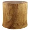 Haussmann® MP Stump ET 19 in D Top x 20 in D Base x 18 in H | Coffee Table in Tables by Haussmann®