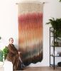 Tall Wall Tapestry - LISA | Wall Hangings by Rianne Aarts. Item composed of cotton and fiber