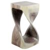Haussmann® Original Wood Twist Stool 12 X 12 X 23 | Chairs by Haussmann®