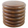 Haussmann® Mango Stacked Rings Table 20 D x 18 in High | Coffee Table in Tables by Haussmann®