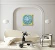"Sand dollar" | Oil And Acrylic Painting in Paintings by Natasha Kanevski. Item made of canvas works with minimalism & contemporary style