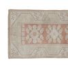 Traditional Turkish Oushak Gallery Runner, Farmhouse Kitchen | Runner Rug in Rugs by Vintage Pillows Store. Item made of cotton