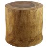 Haussmann® MP Stump ET 19 in D Top x 20 in D Base x 18 in H | Coffee Table in Tables by Haussmann®