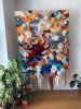 Unique coral reef wall decoration with octopus | Tapestry in Wall Hangings by Awesome Knots. Item composed of wood and cotton