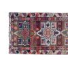 1950s Vintage Kurdish Wool Herki Runner 2'9'' X 12'7'' | Runner Rug in Rugs by Vintage Pillows Store. Item composed of cotton