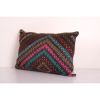 Turkish Pastel Kilim Pillow Cover, Kilim Rug Lumbar Pillow C | Cushion in Pillows by Vintage Pillows Store