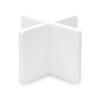 Puzzle High Base | Serving Stand in Serveware by Tina Frey. Item composed of synthetic