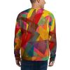 Unisex Sweatshirt - In The Wine Glass - Geometric Abstract | Work by Eman's Gallery