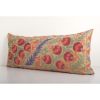 Vintage Mustard Yellow Floral Suzani Pillow Cover, Boho Cush | Cushion in Pillows by Vintage Pillows Store