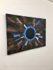 Blue Venusian | Wall Sculpture in Wall Hangings by StainsAndGrains. Item made of wood compatible with contemporary and industrial style