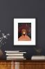 Midnight Cowgirl | Prints in Paintings by carrie song